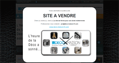 Desktop Screenshot of deco-maison-fr.com